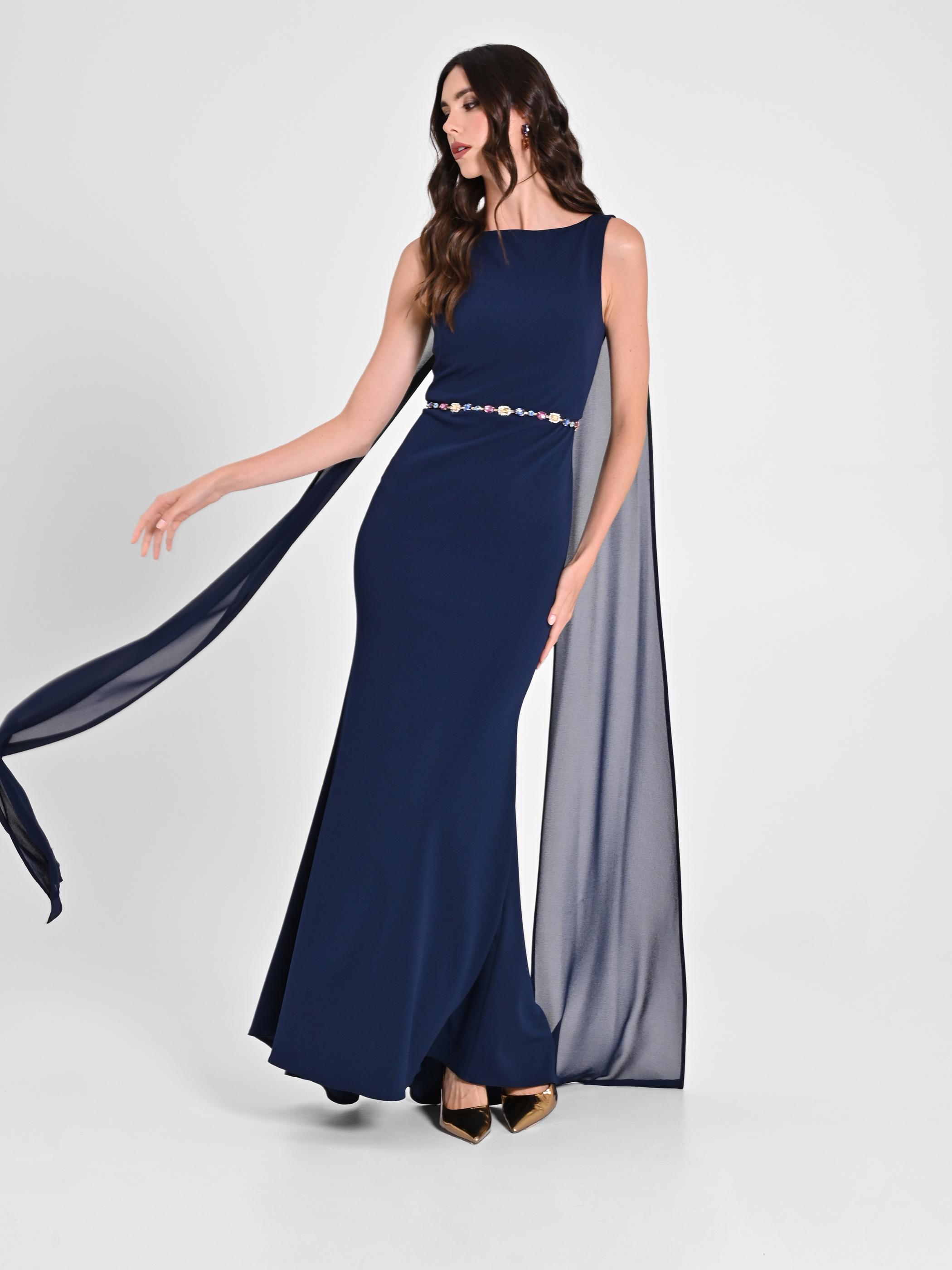 Vestito Corto Vestito Rinascimento Blu Elettrico Vestito Cerimonia